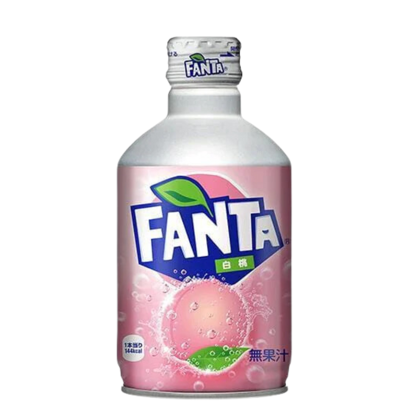 Fanta White Peach Bottle JP  24 x 300ml