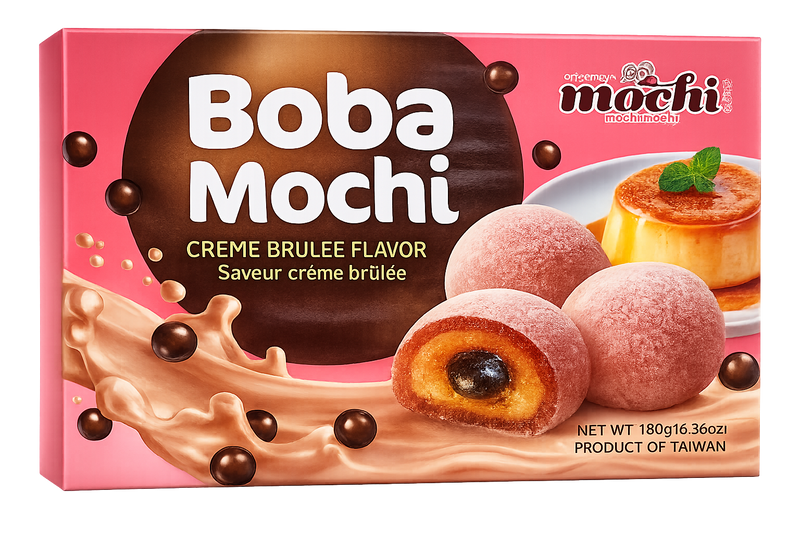 Boba Mochi Cream Brulee 12 x 180g