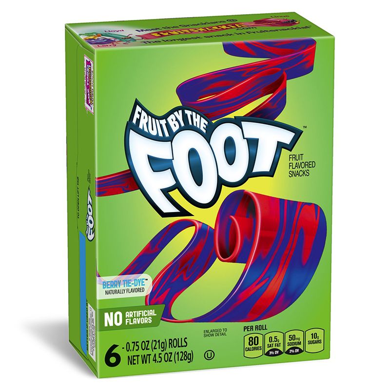 Betty Crocker - Fruit By The Foot Berry Tie Dye 8x6x128g