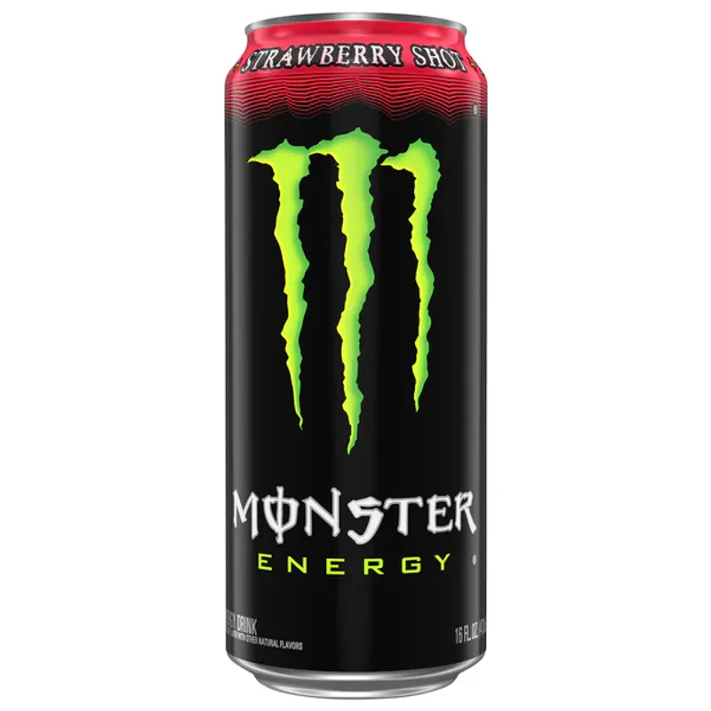 Monster Energidryck - Strawberry Shot 24 x 473ml