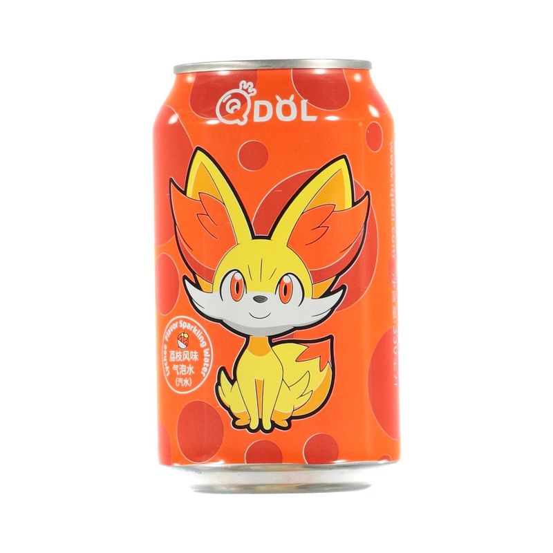 Qdol Pokemon Soda Lychee  24 x 330ml