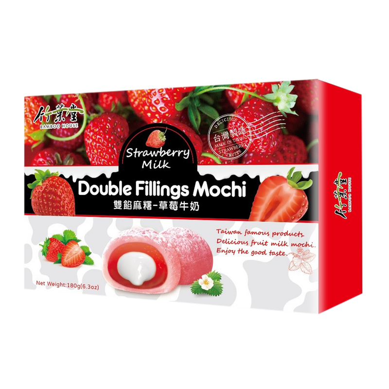 Mochi Strawberry Double Filling 12 x 180g