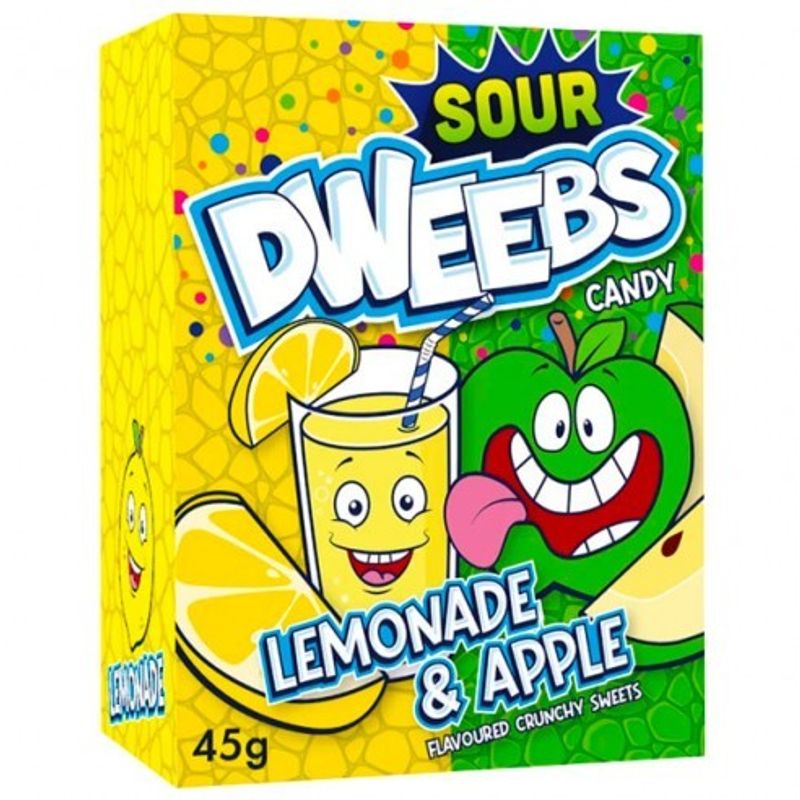 Dweebs Sour Lemonade & Apple  24 x 45g