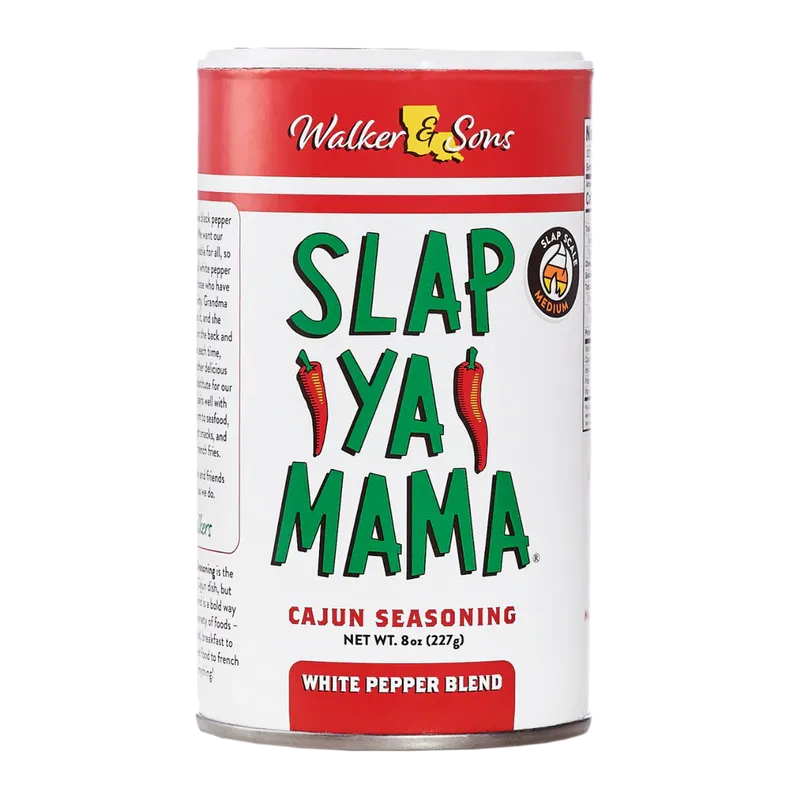 Slap Ya Mama White Pepper Blend Cajun Seasoning 6x227g