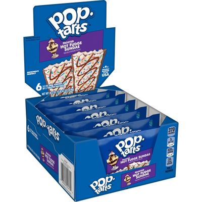 Kelloggs Pop-Tarts Hot Fudge Sundae (2-Pack) 6 x 96g