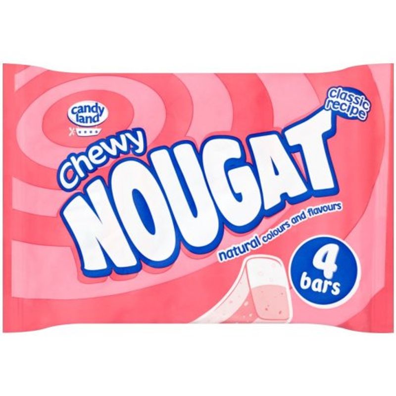 Barratt Chewy Nougat 4-Pack 12 x 140g