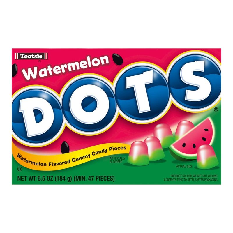 Dots Gumdrops Watermelon 12x184g
