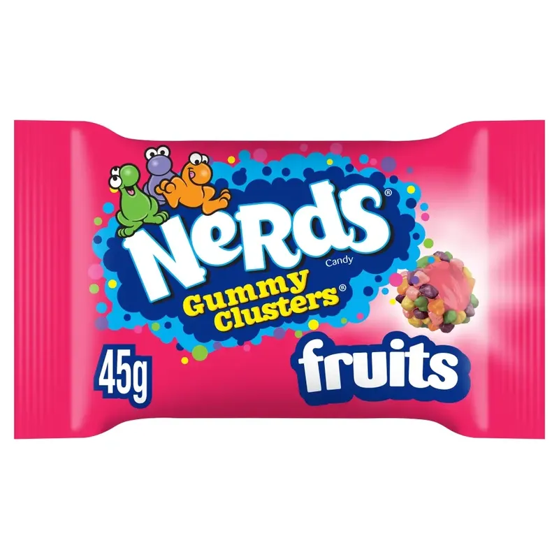 Nerds Gummy Clusters Fruits 20 x 45g