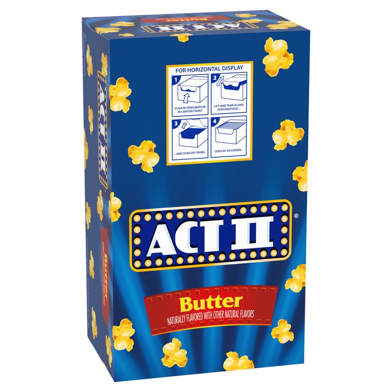 Act II Micro Pop Butter 18 x 78g