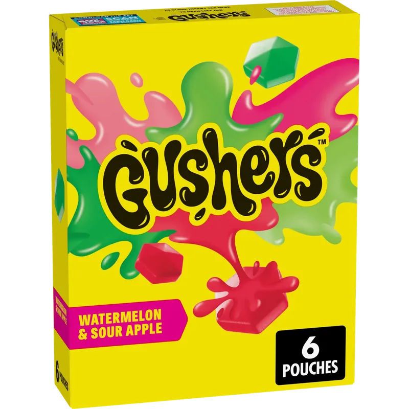 Fruit Gushers Watermelon & Sour Apple 10x136g