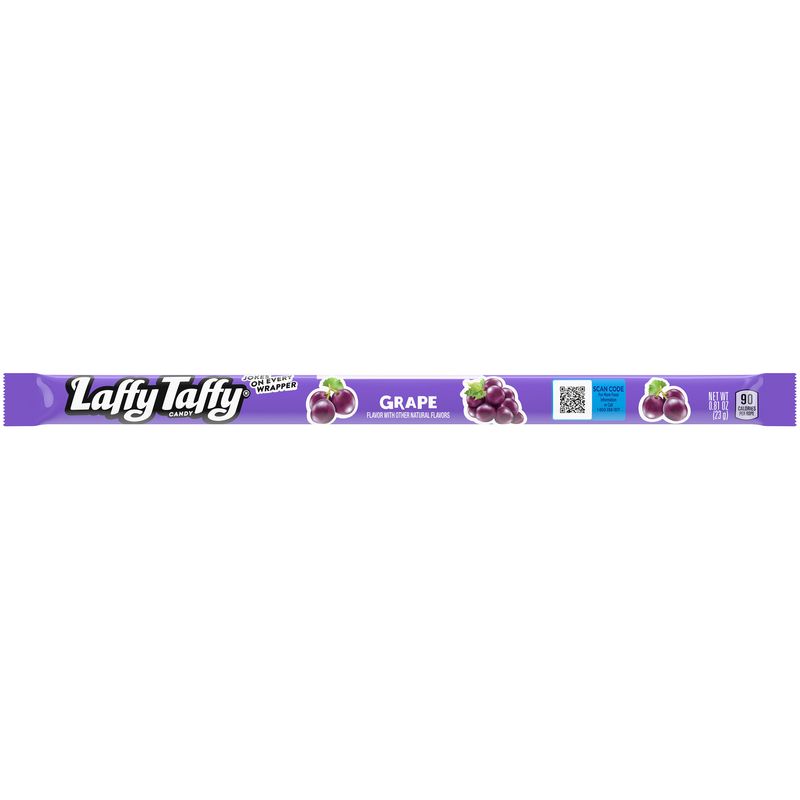 Laffy Taffy Grape Rope Chewy Candy 24x23g