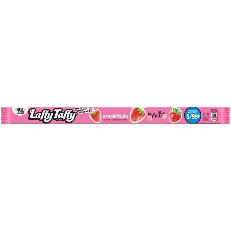 Laffy Taffy Strawberry Rope Chewy Candy 24x23g