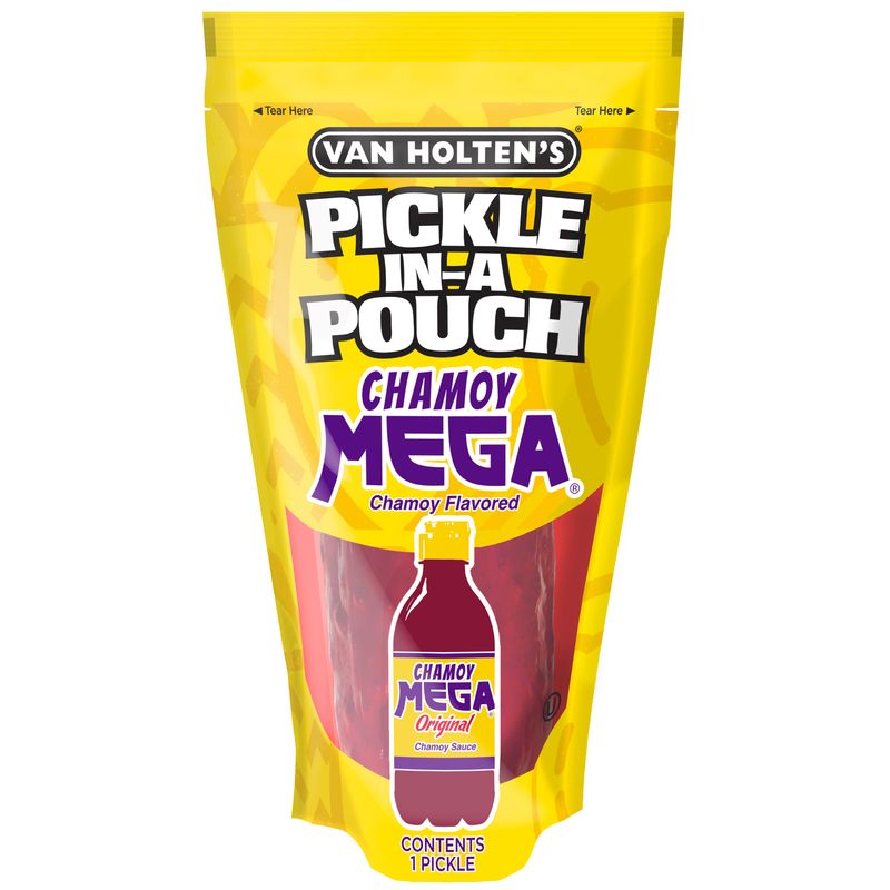 Van Holten's Pickle-In-A-Pouch Chamoy Mega Pickle 12x306g