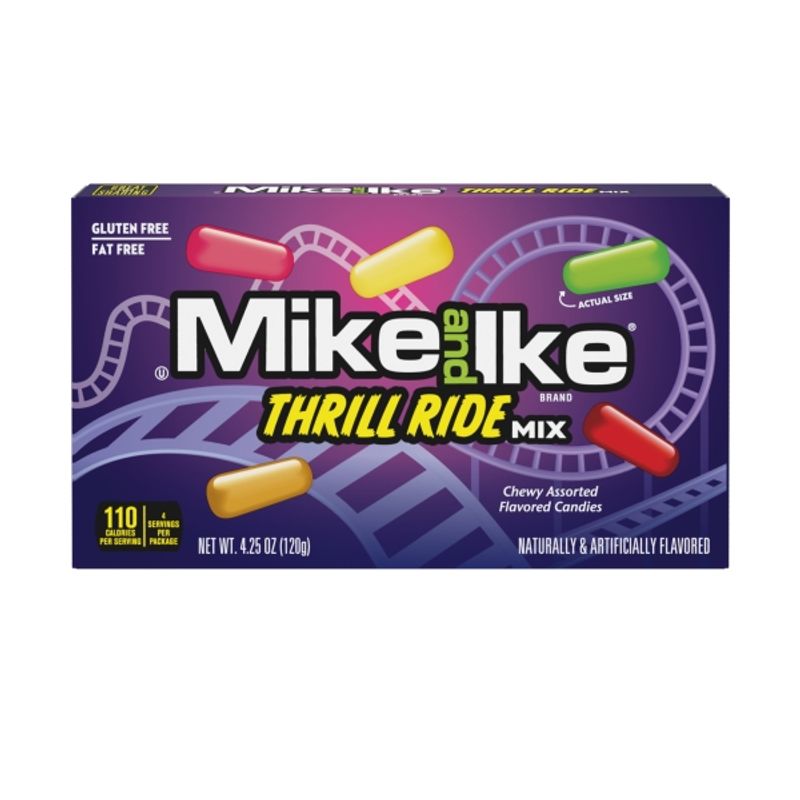 Mike & Ike Thrill Ride Mix 12 x 120g