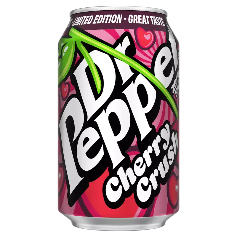 Dr Pepper - Cherry Crush Zero 24 x 330ml Limited Edition