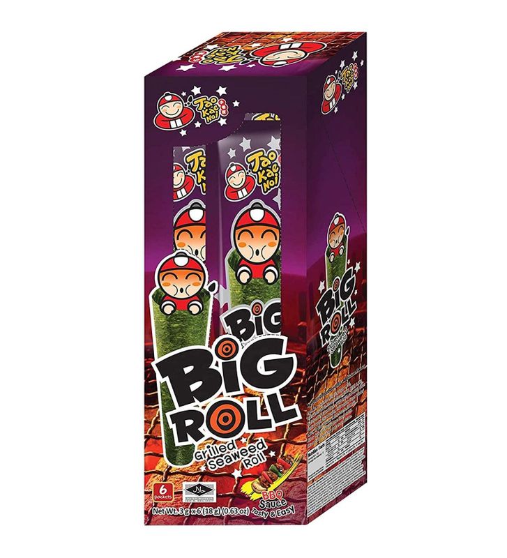 Tao Kae Noi - Big Roll BBQ Sås  Sjögräschips 12 x 3g