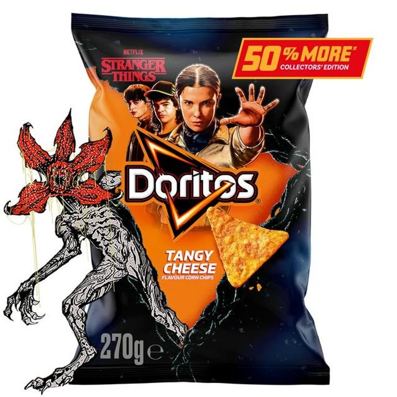 Stranger Things Doritos - Tangy Cheese Sharing Crisp 9 x 270g