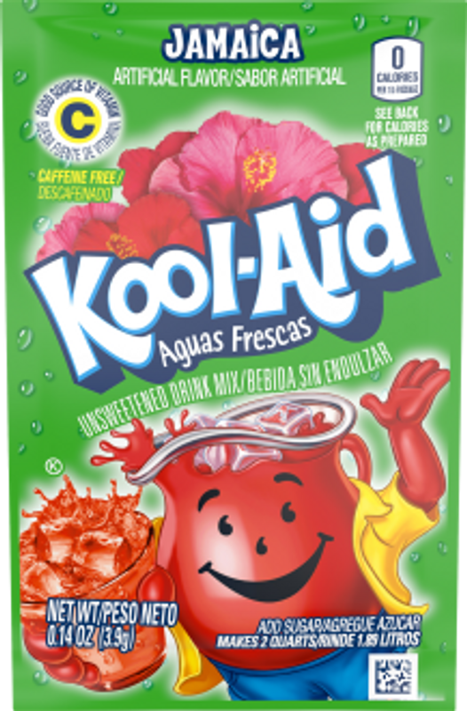 Kool Aid Unsweetened Jamaica 3.9g