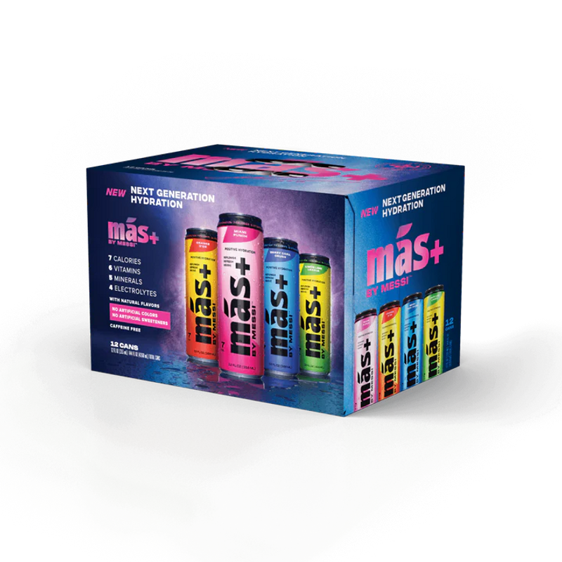 Más + by Messi - Variety Pack 12 x 355ml