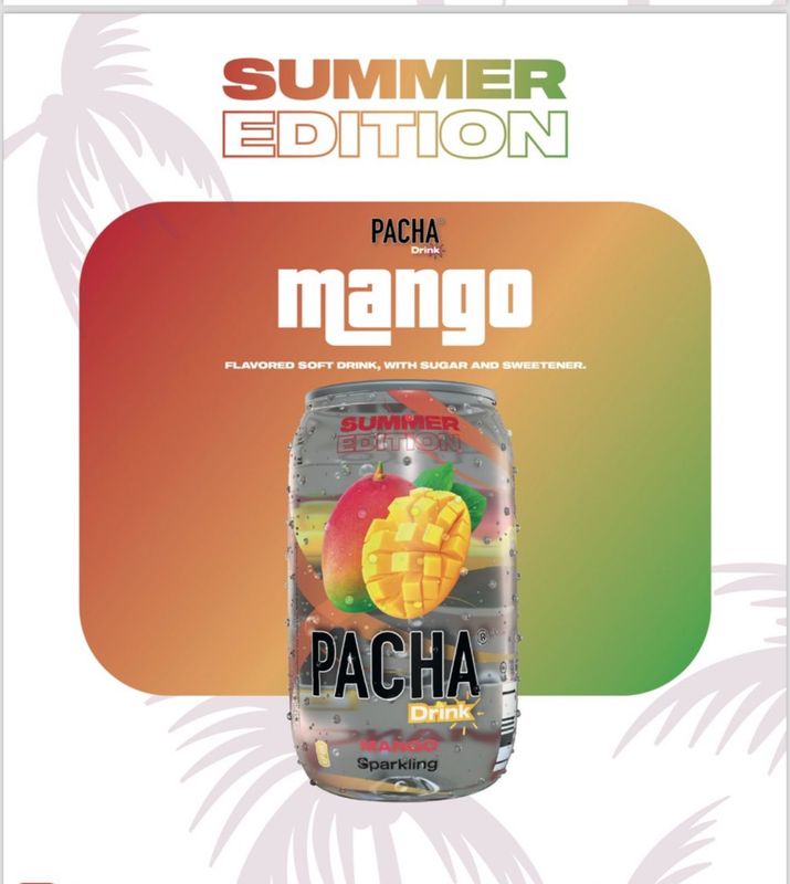 Pacha Drink - Mango 24 x 330ml