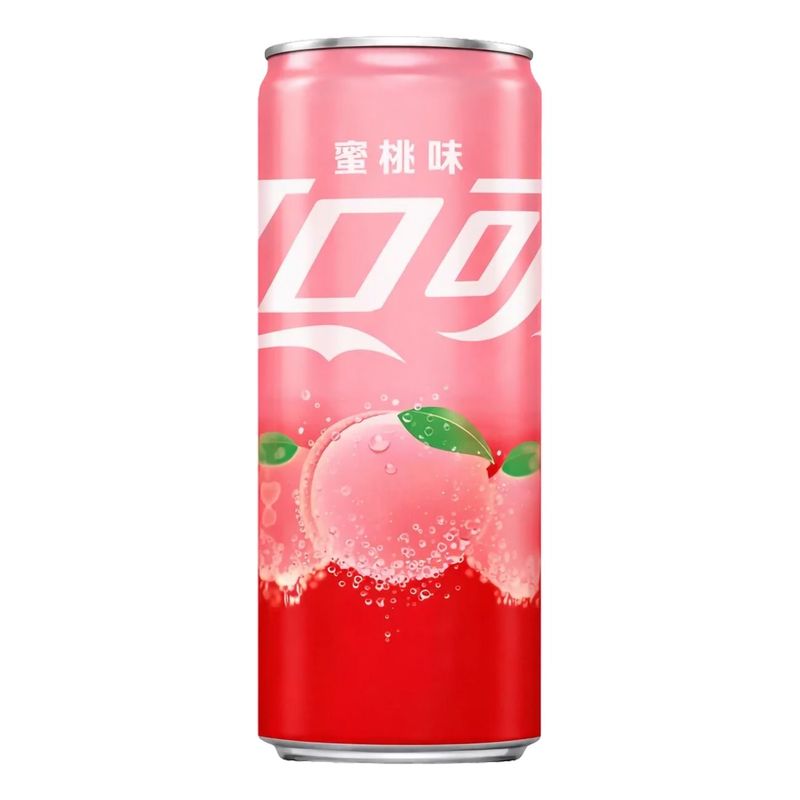 Coca Cola - White Peach 24 x 330ml CN