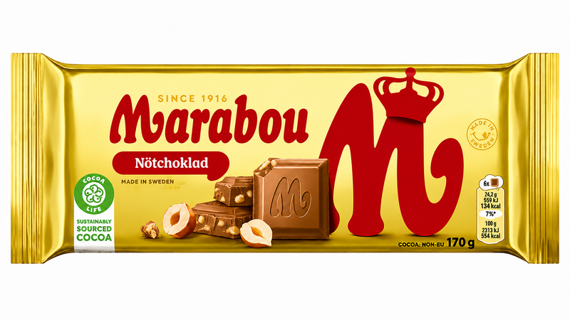 Marabou Hasselnötter 14X170g