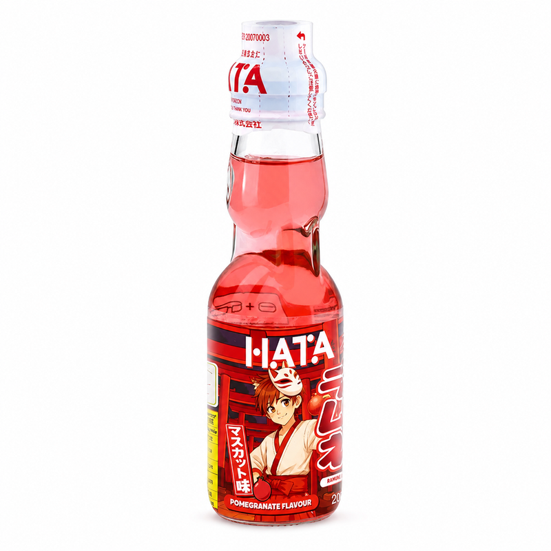 Ramune Pomegranate Drink 30 x 200ml (Anime Edition)