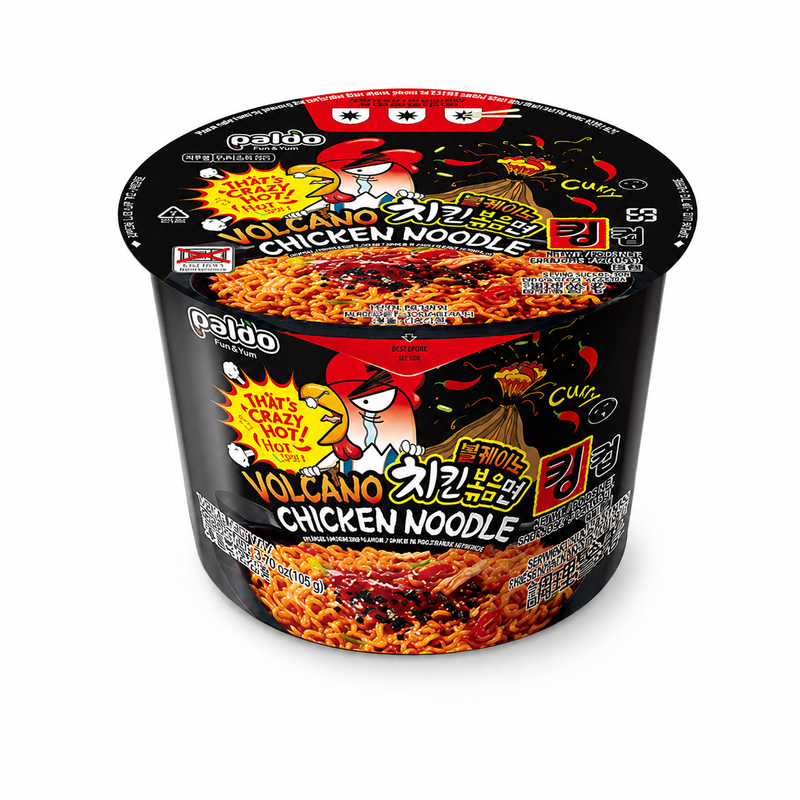 Paldo Volcano Chicken Noodle Bowl 6 x 105g