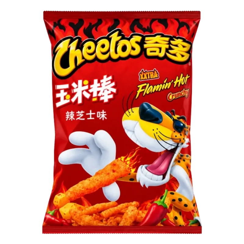 Cheetos Flaming Extra Hot Crunchy 20x60g CN