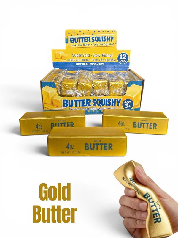 Squishy Butter Gold x 12