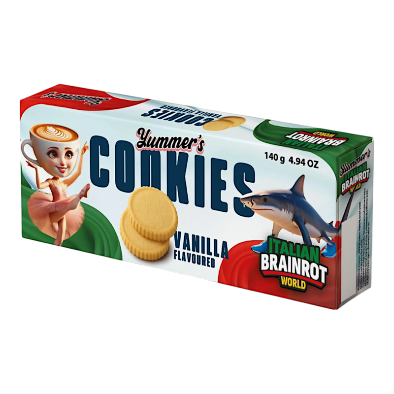 Yummers Cookies Italian Brainrot Vanilla and Cocoa 14 x 140g