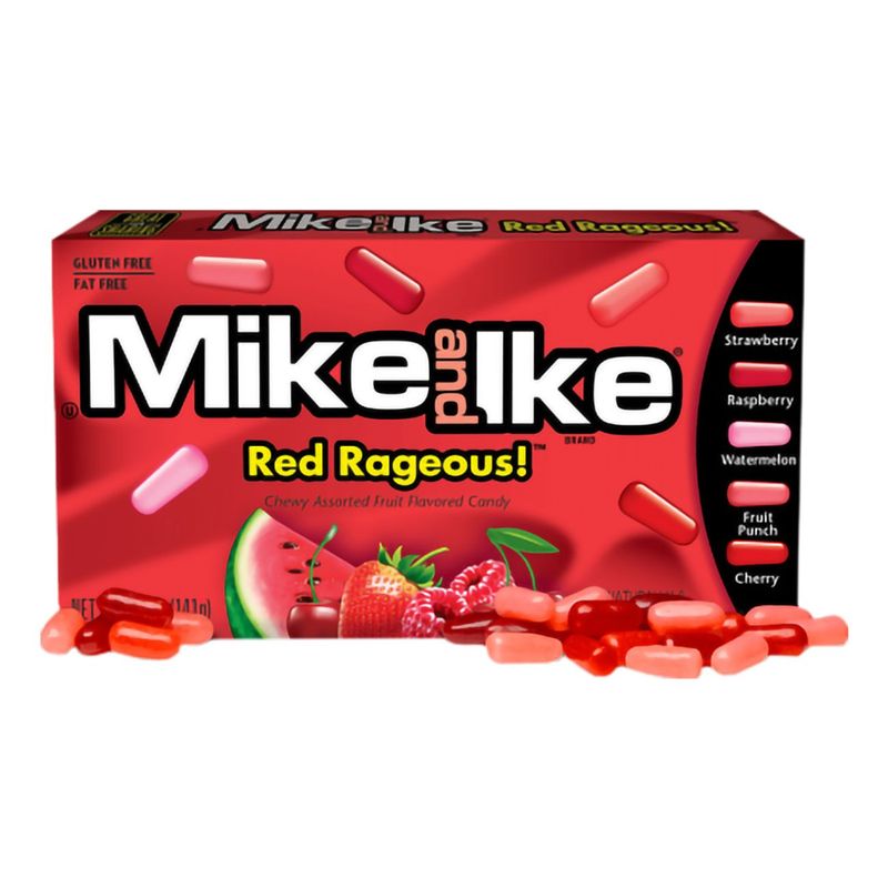 Mike and Ike Red Rageous 12 x 120g