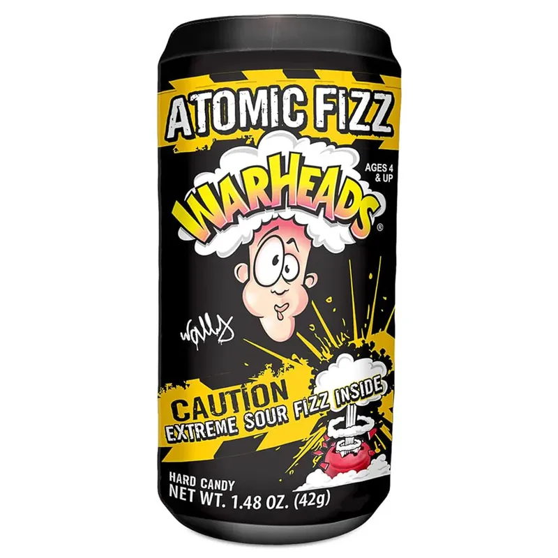 Warheads Atomic Fizz Canister 12 x 42g