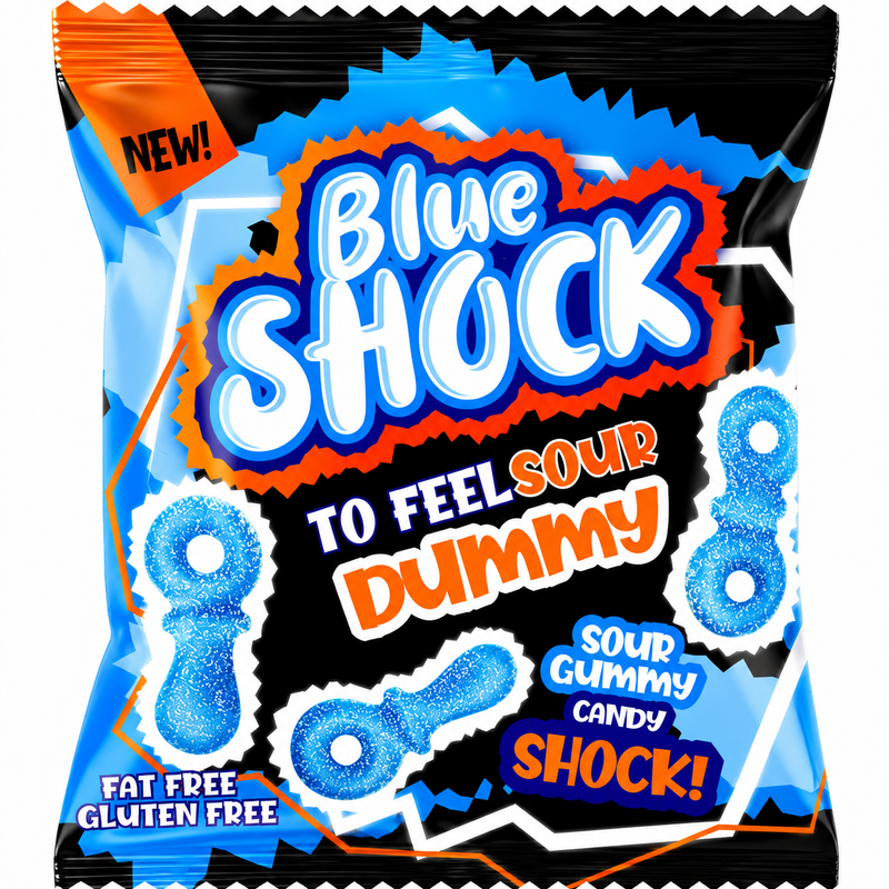 Blue Shock Sour Dummy 12 x 80g