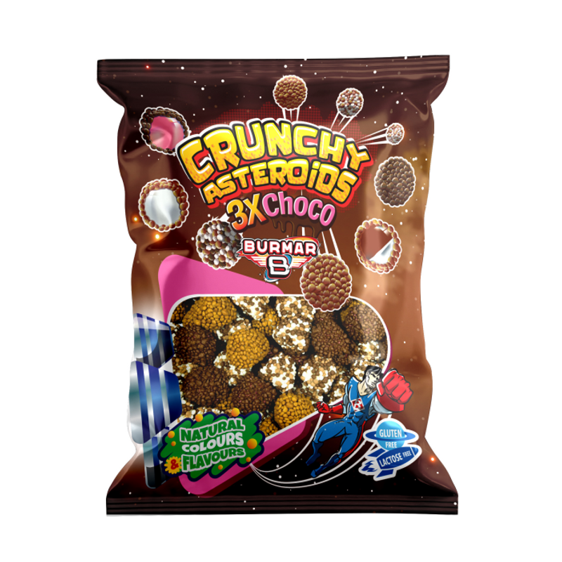 Burmar - Crunchy Asteroids 3 x Choco 1kg