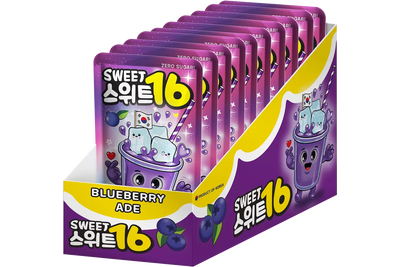Sweet 16 - Blueberry Zero Sugar 10 x 200ml