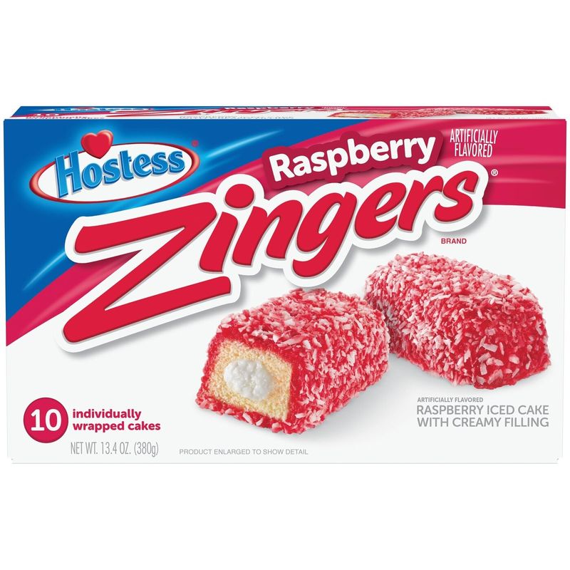 Hostess - Zinger Raspberry 6 x 10 x 38g