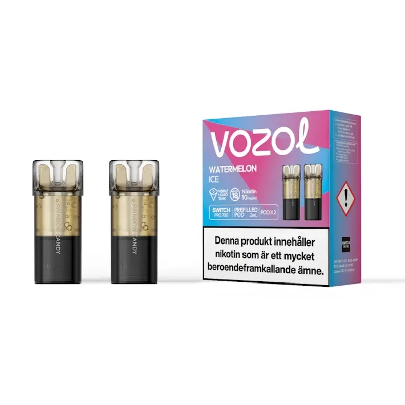 Vozol Pod - Watermelon Ice 2pack 10mg/ml 1dfp