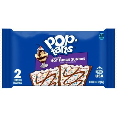 Kelloggs Pop-Tarts Hot Fudge Sundae (2-Pack) 6 x 96g