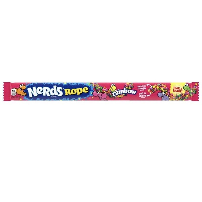 Nerds Rope - Rainbow 24 x 26g