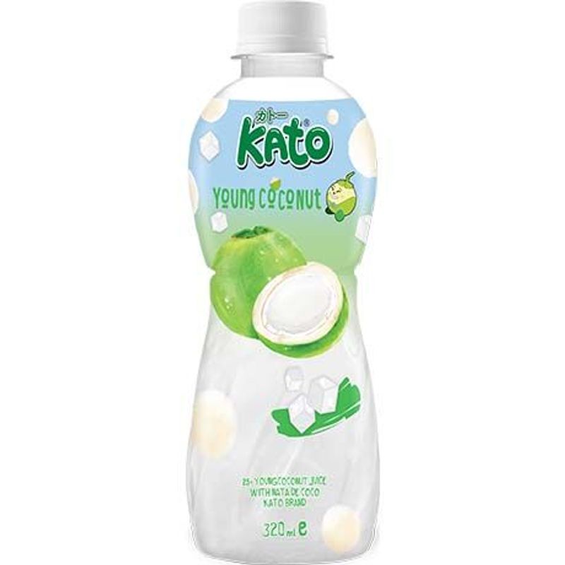Kato Young Coconut Nata De Coco 24 x 320ml
