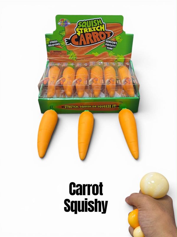 Squishy Carrot x 12
