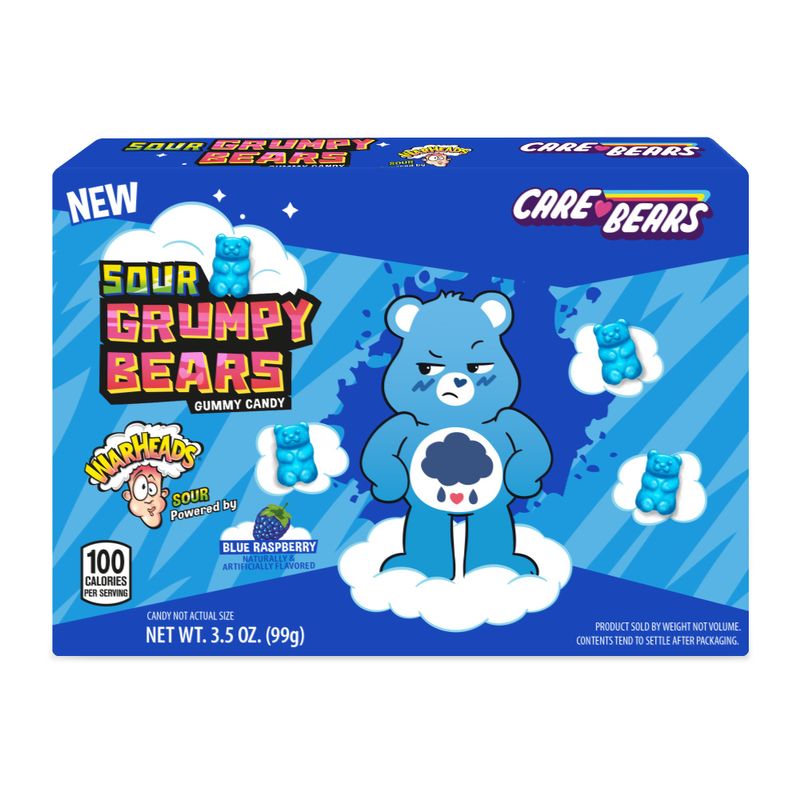 Warheads - Care Bears Sour Grumpy Bears 12 x 99g