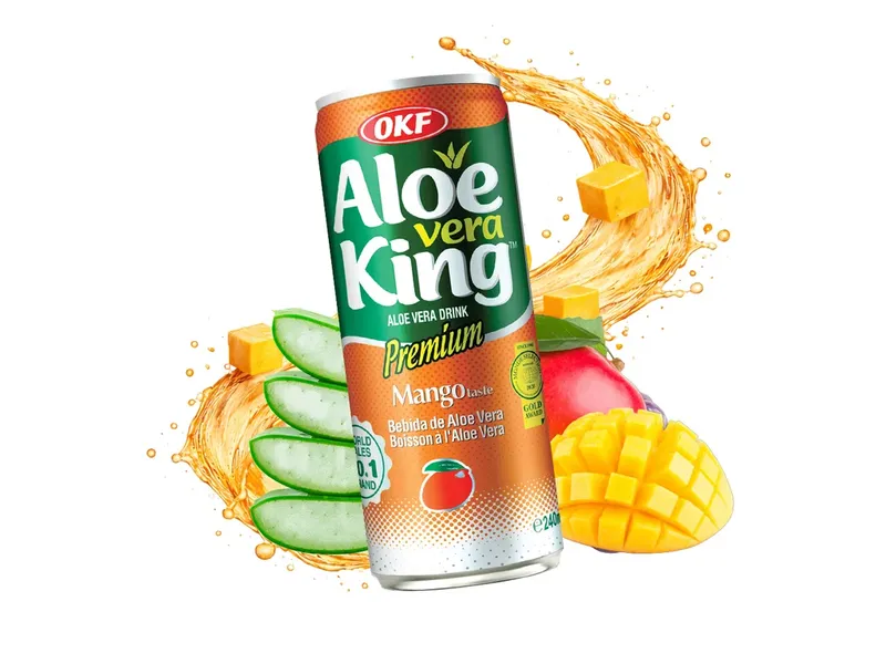 OKF Aloe Vera King Mango Drink 30 x 240ml