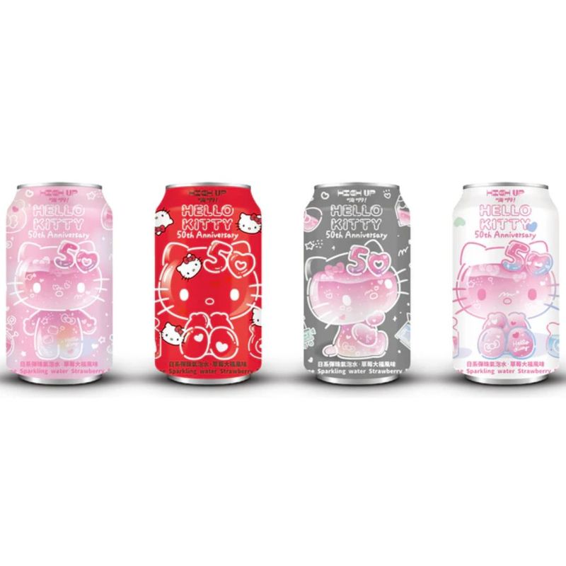 High Up Ramune - Hello Kitty ( Strawberry Daifuku) 24 x 330ml