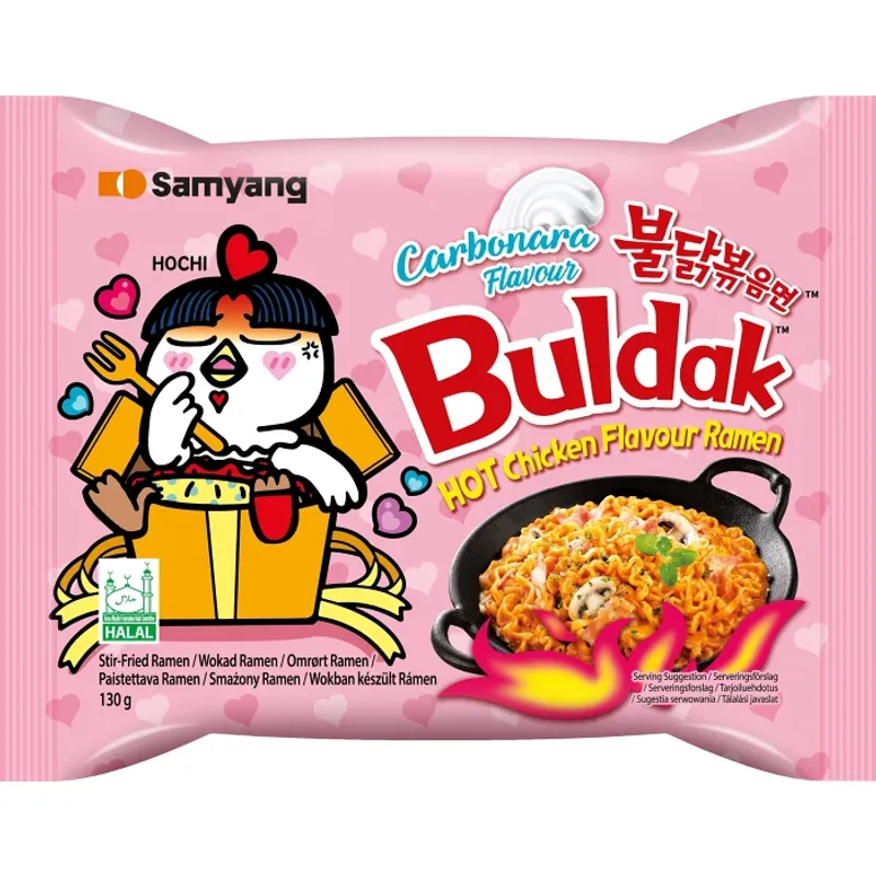 Samyang Buldak Carbonara Noodles 20 x 130g
