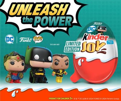 Kinder Joy Funko Pop DC Superheros 72 x 20g