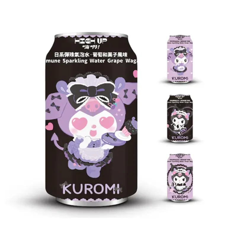 Kuromi Ramune Lemon Warabi 24 x 330ml