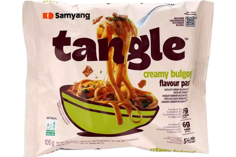 Samyang Tangle Creamy Bulgogi Flavor Pasta 20x105g
