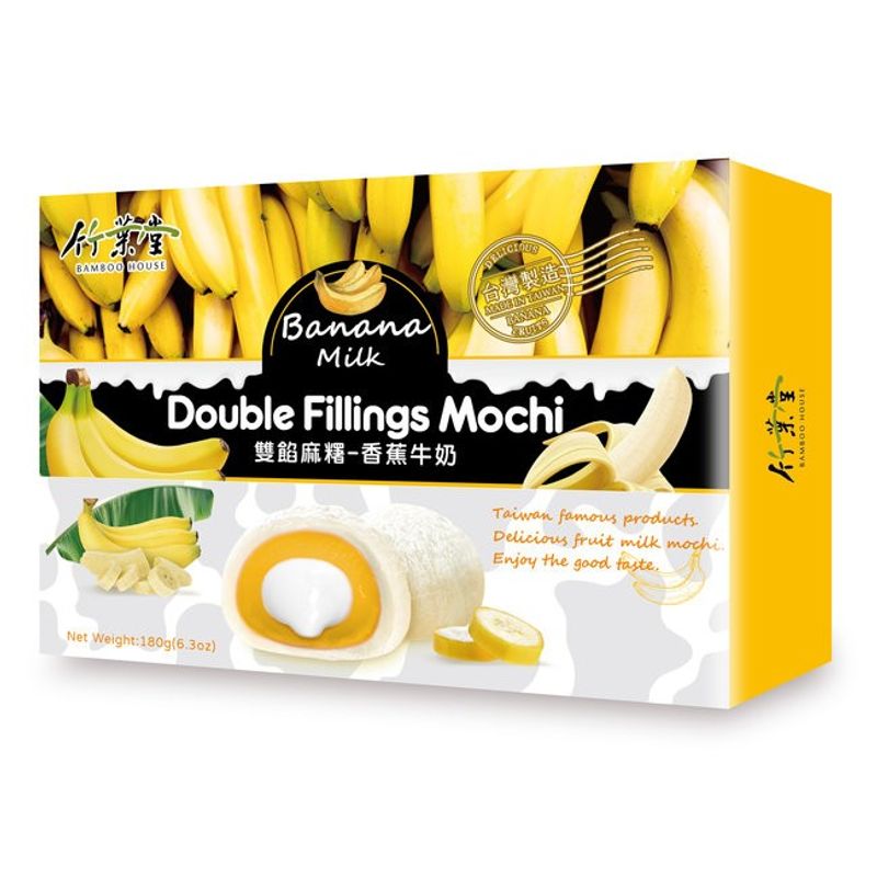 Mochi Banana Double Filling 12 x 180g